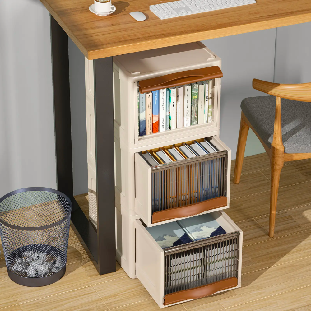 StackLine | Modulaire stapelbare opbergdoos – ruimtebesparende organizer voor thuis