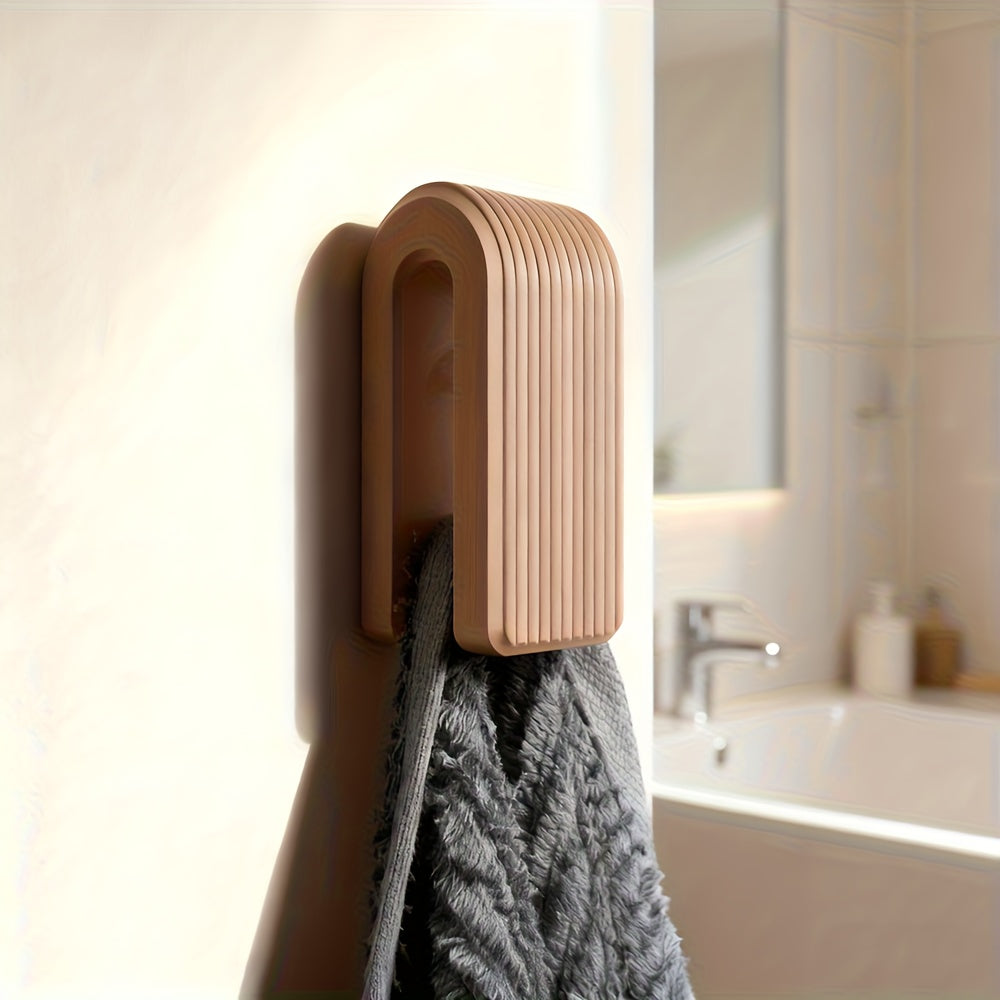 SecureHang | Automatisch vergrendelbare handdoekhanger – Smart Lock, stevige wandgemonteerde badkamerplank