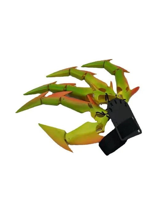 CreepaClaw | 3D-beweegbare vingerverlenging – beweegbaar cosplay-klauwhandaccessoire voor Halloween
