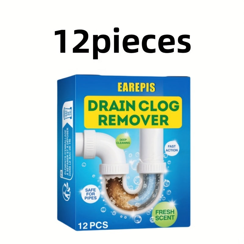 GreaseTrap | 12 stuks ontstoppingspads – vet- en haarvanger voor keuken- en badkamerleidingen