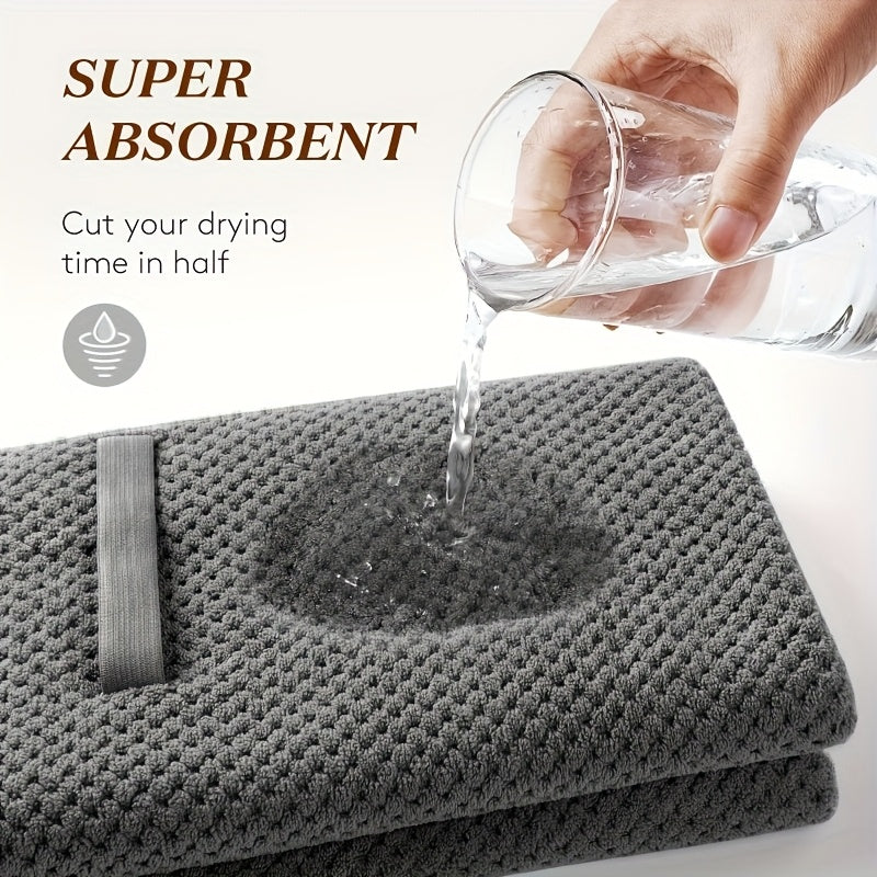 AquaTress | Sneldrogende microvezel haardrooghanddoek – Superabsorberende, sneldrogende hoofddoek