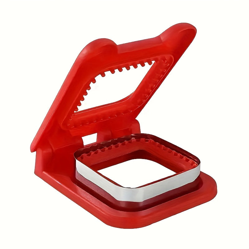 EdgeFree | Uncrustable Sandwich Cutter – Eenvoudige vierkante sandwichpers