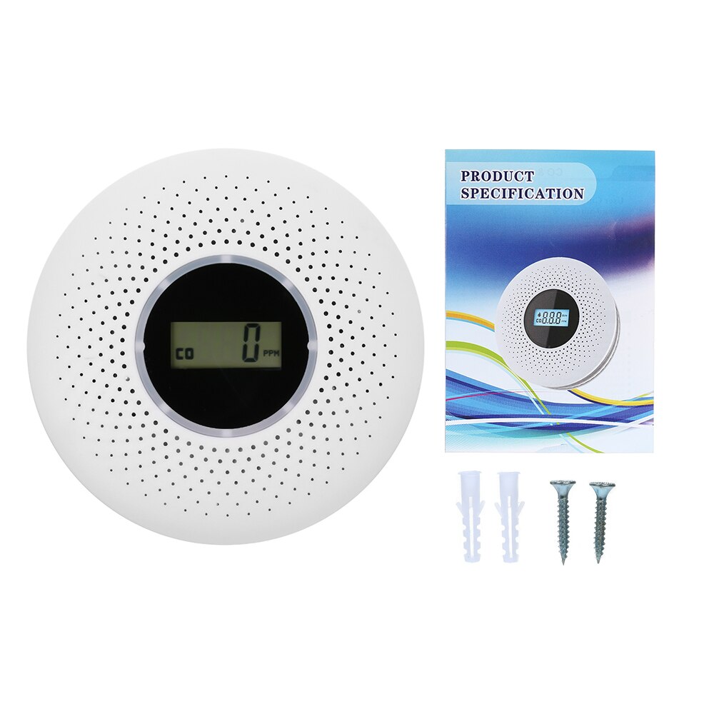 GuardSync | 2-in-1 Melder - Combinatie van koolmonoxide- en rookmelder