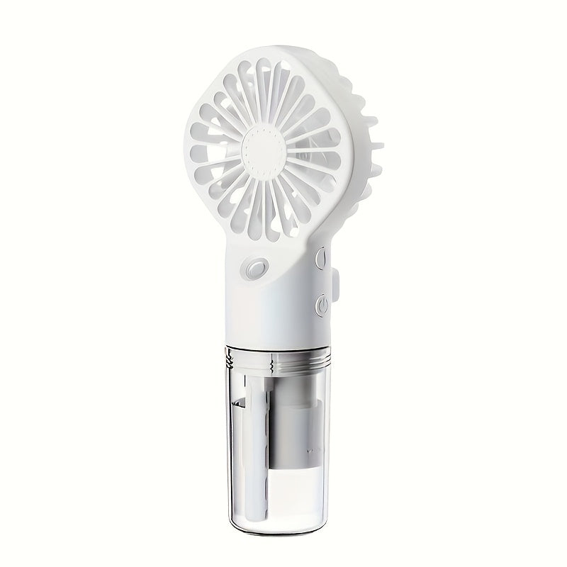 HydraFan | Oplaadbare Handheld Nevelventilator - USB-C Minikoelventilator met Waternevel