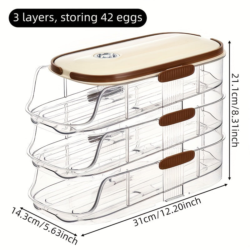EggCascade | Automatische eierdispenser met meerdere lagen - grote capaciteit