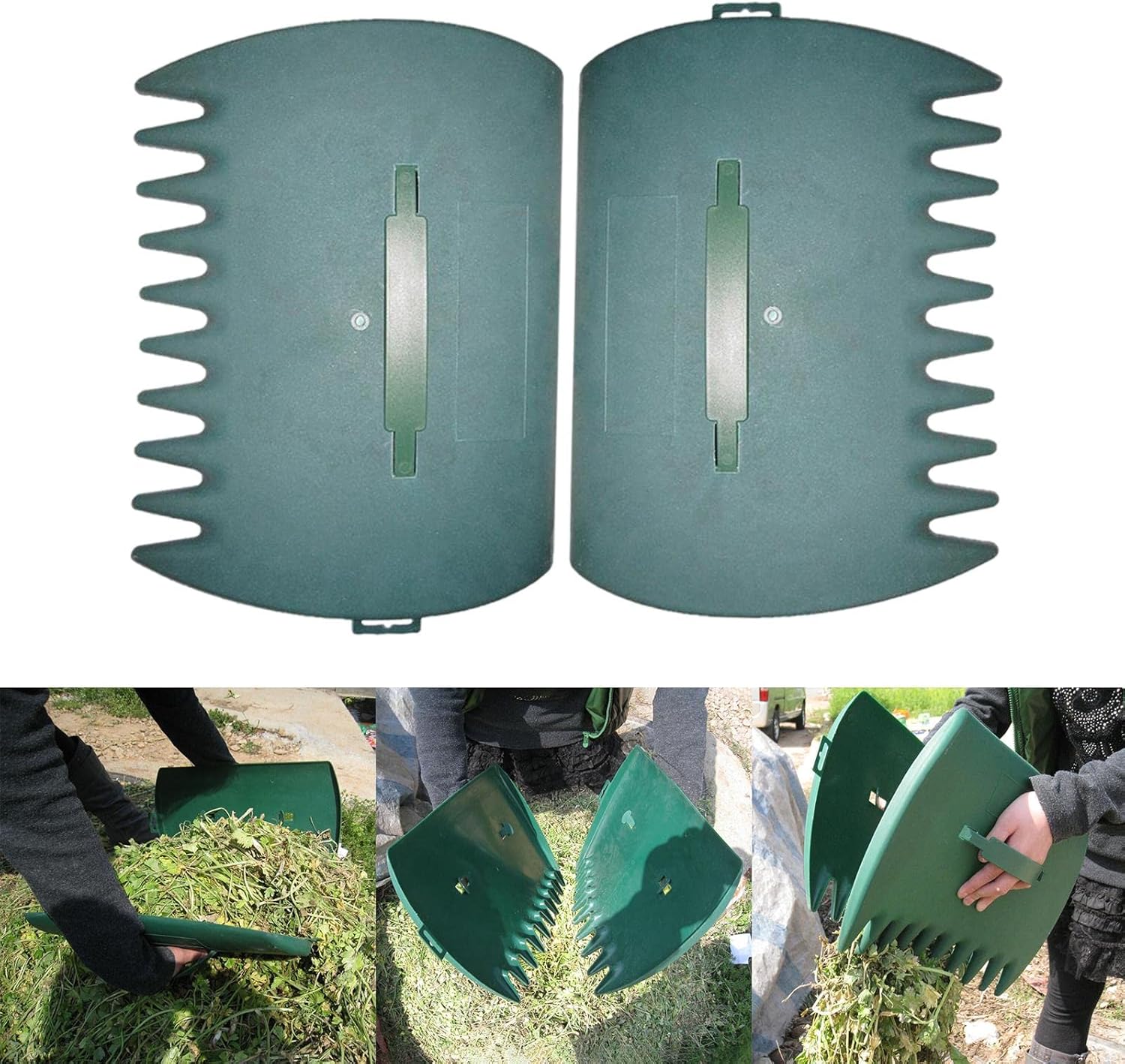 GardenGrip | Ergonomische tuinafvalverzamelaar – Efficiënt hulpmiddel voor het opruimen van bladeren, gras en tuinafval