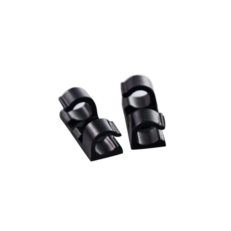 Clampix | 40 stuks zelfklevende kabelklemmen - set kabelklemmen voor kabelbeheer