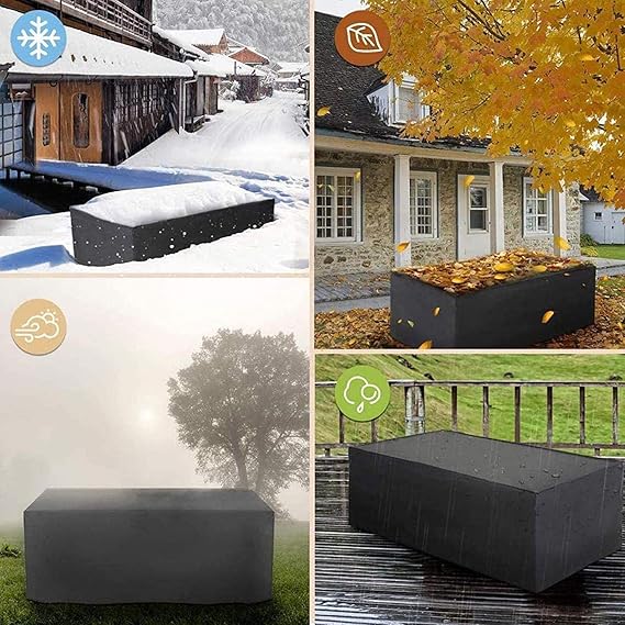 CoverShield | Waterdichte Tuinmeubelhoes voor Buiten – Weerbestendige en UV-bestendige Beschermhoes