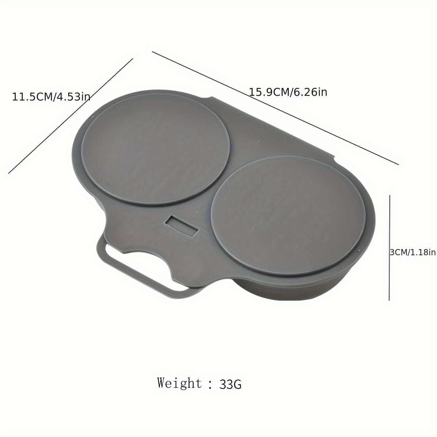 OmeletGo | Magnetron-omeletmaker – antiaanbak eierkoker, 2-cups capaciteit, BPA-vrij