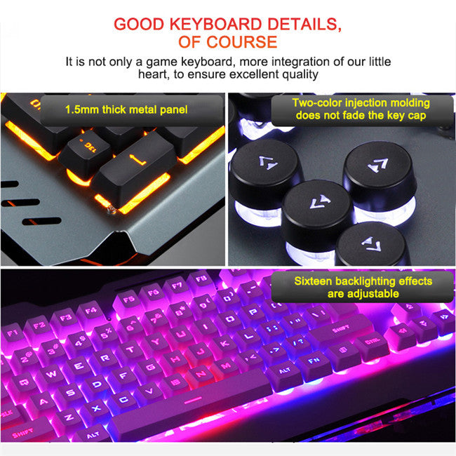 MechX | Pro Gaming mechanisch toetsenbord – bedraad, RGB-achtergrondverlichting en ultrakrachtig voor pc en laptop