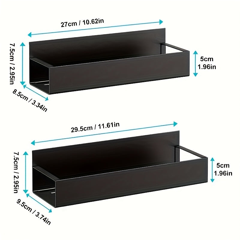 EasyStack | Magnetisch opbergrek aan de zijkant - Wandmontage, trapsgewijs organiser voor koelkast, wasmachine