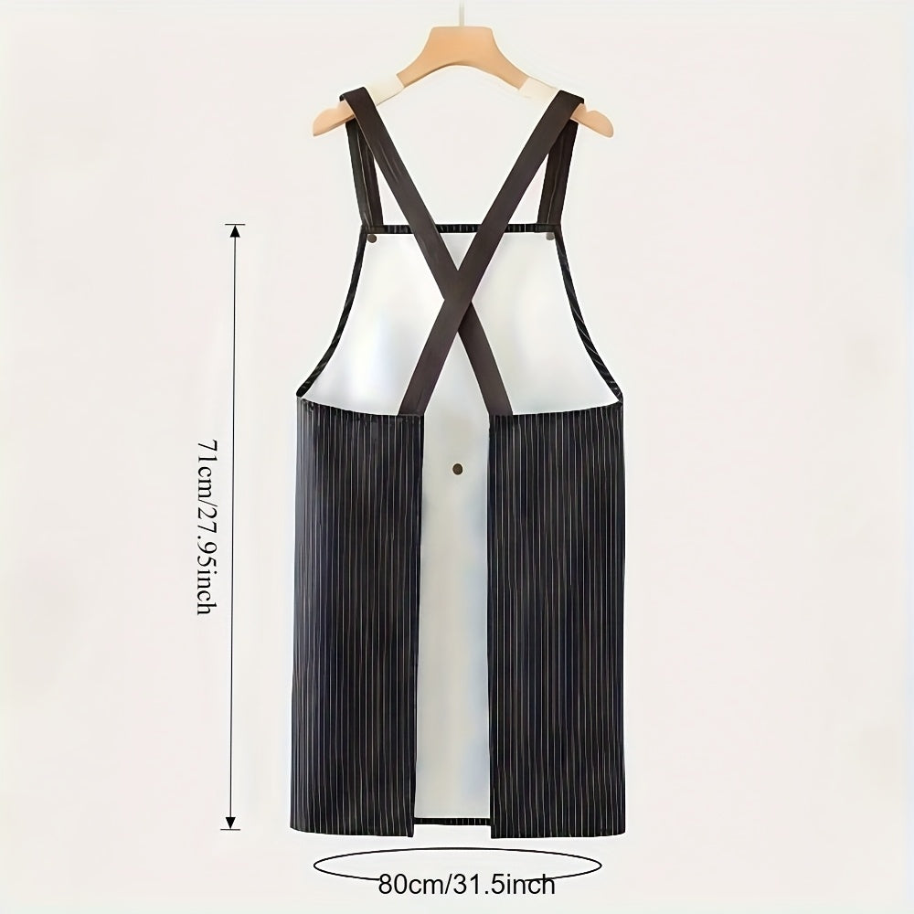 Apronix | Premium afneembare keukendoekschort – dik, absorberend, unisex voor koken, bakken en grillen