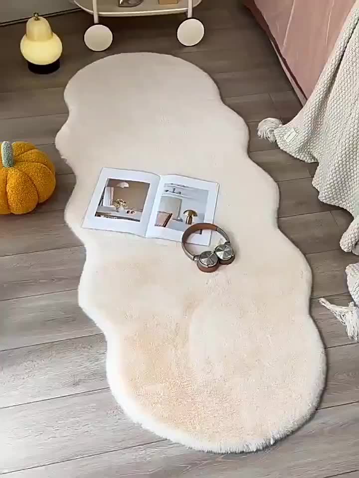 DreamMat | Zacht pluche vloerkleed – antislip vloermat voor slaapkamer, woonkamer, kantoor