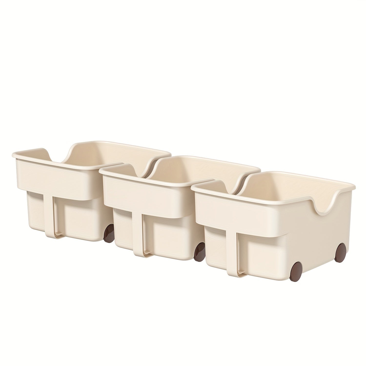 StoreMate | Kunststof opbergbakken met handgrepen – Open organizer manden