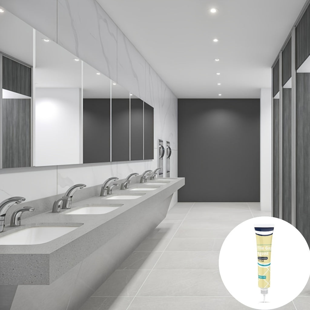 SealMate | Waterdichte Tegelvoegenvuller, Multi-Oppervlak Gel Afdichtingmiddel voor Badkamer, Keuken, Plastic & Hout Compatibel