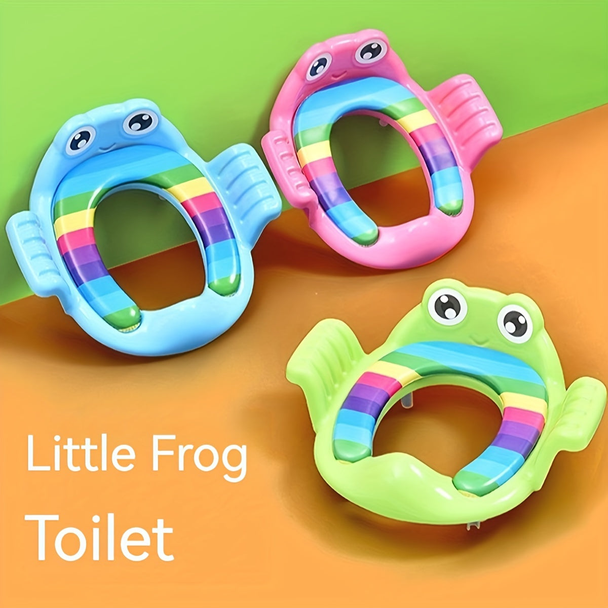 LeapLoo | Kikker Potty Training Seat voor peuters - Schattige Draagbare Dekking voor de Toiletbril