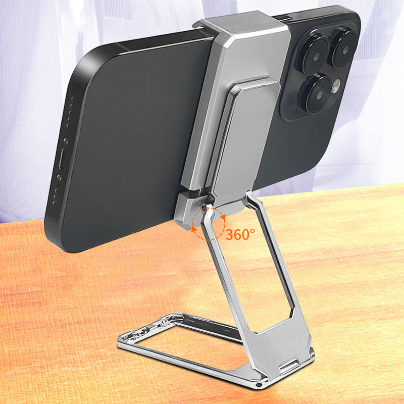 Griply | Opvouwbare Achterclip Telefoonhouder – Verstelbare Stand, Vinger-ring Grip