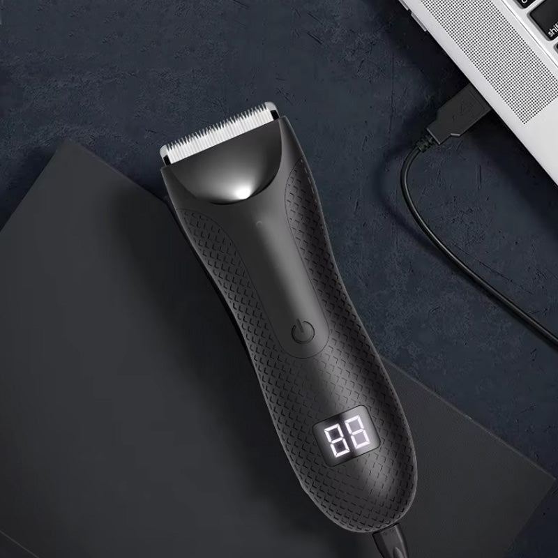 Shavix | Heren Bodytrimmer – Elektrische Intieme & Lichaamstrimmer, Waterdicht, Draadloze Tondeuse