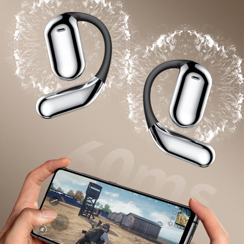 EchoLoop | Draadloze open Bluetooth oordopjes - Sport & hardloop koptelefoon