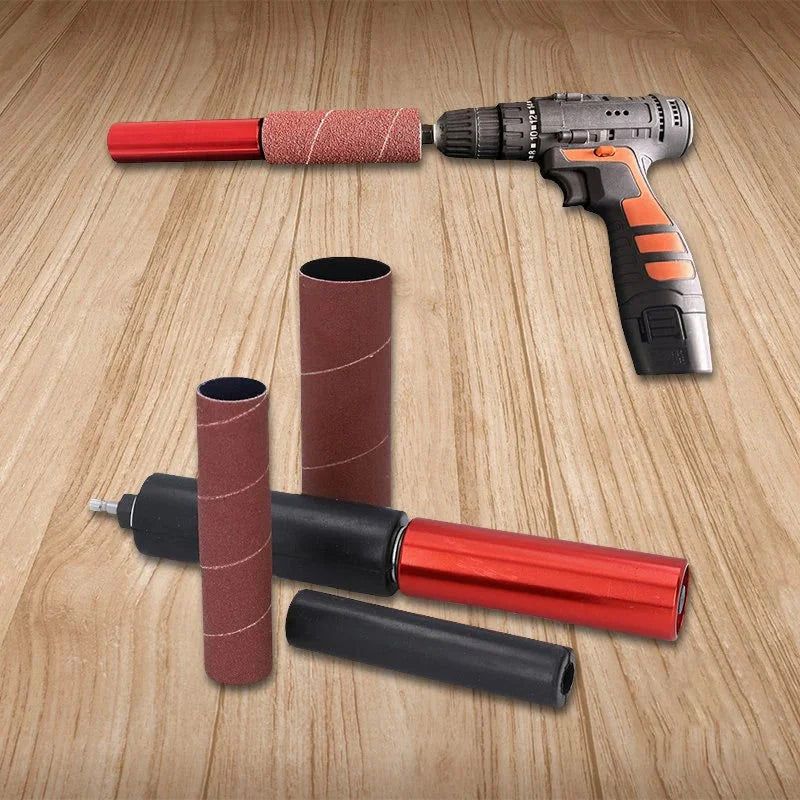 SpinForge | Universele spindelschuurmachine-adapterset – Precisie-houtbewerkingshulpstuk voor het schuren van meerdere oppervlakken