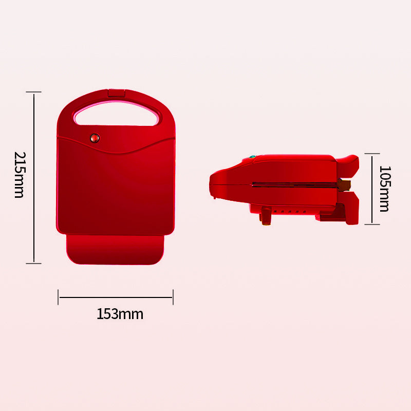 Grillio | Multifunctionele 3-in-1 ontbijtgrill - elektrische sandwich-, wafel- en panini-maker