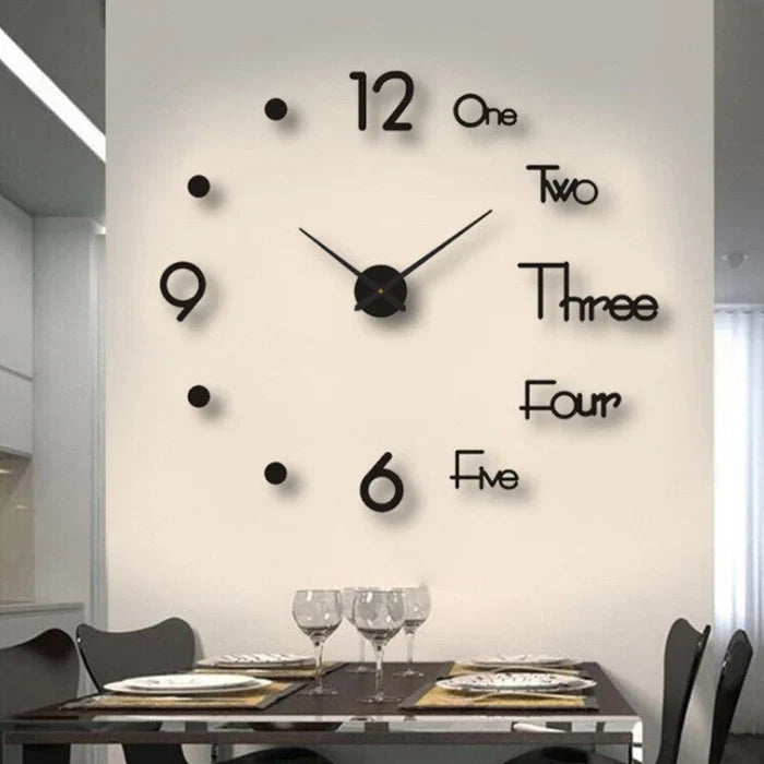 Veloce | Unieke Designer Wandklok - Grote Decoratieve Woondecoratie & Kantoor Wandkunst