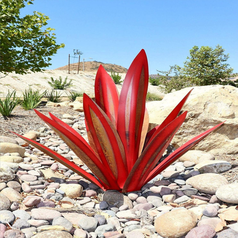 FreshSprout | Waterdichte tuin Agave plant Decoratie - Duurzaam, weerbestendig buiten landschapsarchitectuur decor