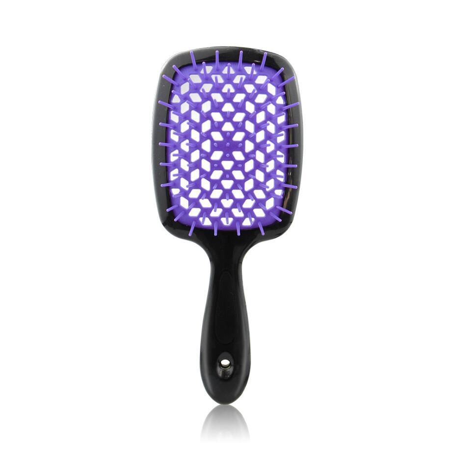 SereniTress | Ontwarrende Haarborstel - Nat & Droog Flexibele Borstelharen, Anti-Statische Hoofdhuid Massager