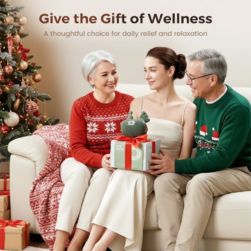 SmartKnead | Nekmassageapparaat 3D – Elektrisch shiatsu-massageapparaat voor schouders en nek