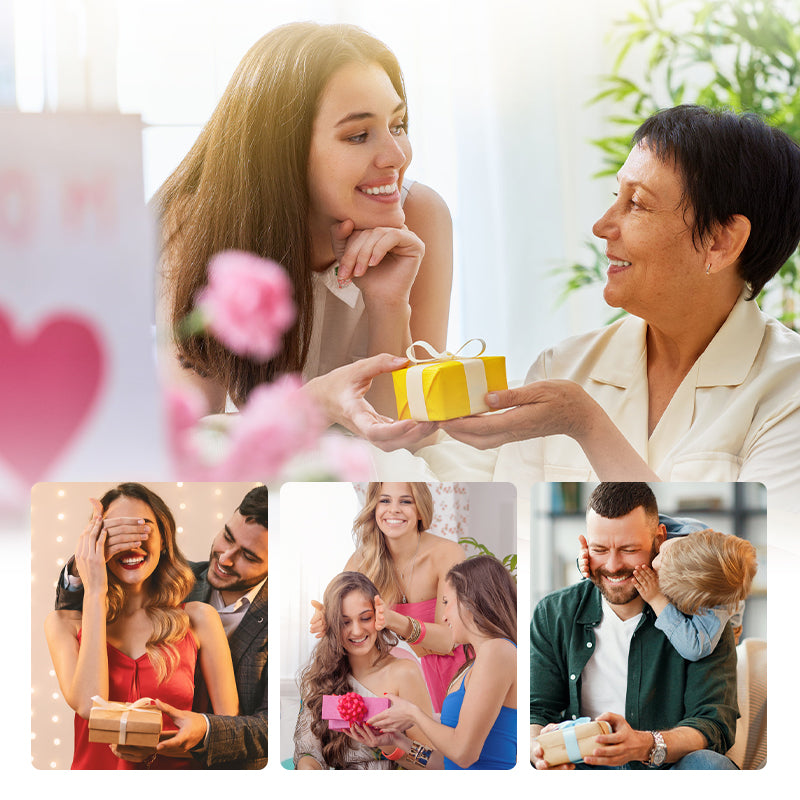 Glam360 | 360° opvouwbare make-upspiegel – draagbare draaibare make-upspiegel voor op reis en thuisgebruik