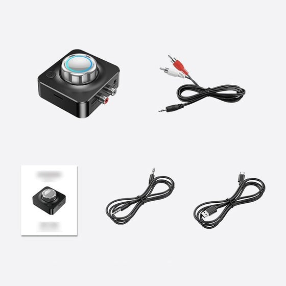 AudioLink | Bluetooth 5.0 Draadloze Audio Ontvanger – RCA- en 3,5mm AUX-adapter