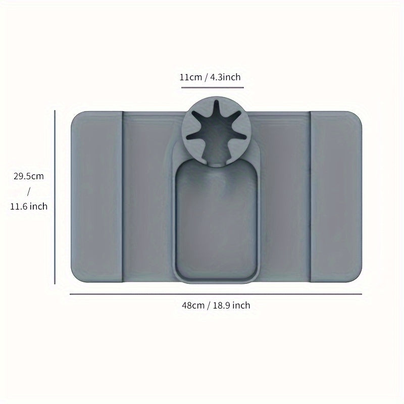 LoungeBuddy | Armsteunorganizer voor bank met bekerhouder, snackbord, opbergruimte voor afstandsbediening