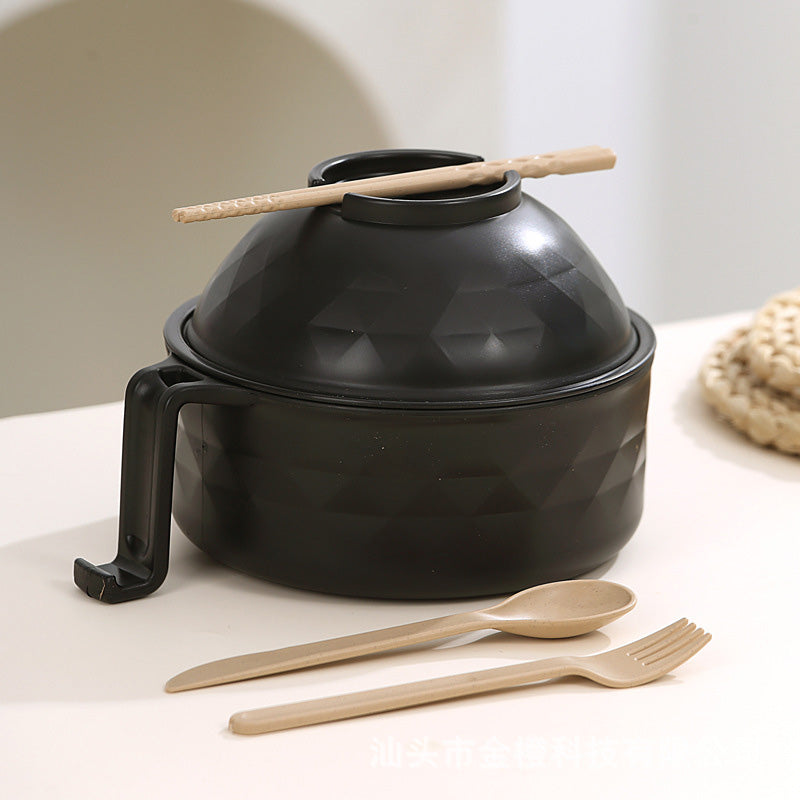 NoodleZap | Magnetron Ramen noodle kom met deksel - BPA-vrij