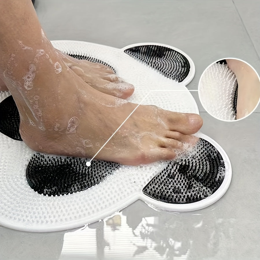 SoakEase | Extra grote antislip badmat met massage- en voetpeelingfunctie