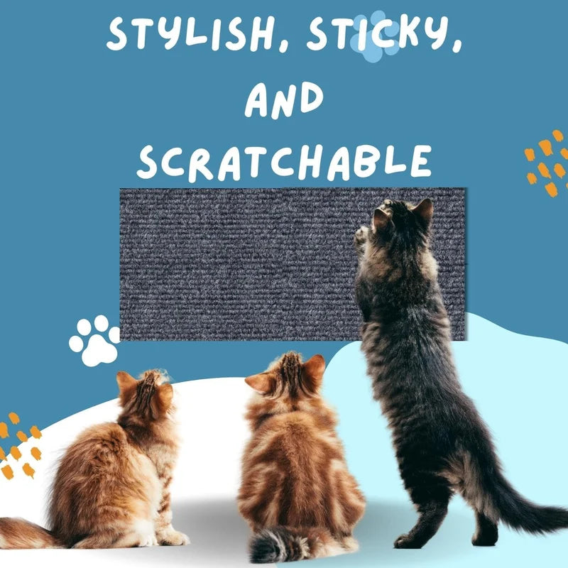 ClawZone |  Kattenkrabmat – Anti-kras meubelbeschermer, milieuvriendelijk polyester