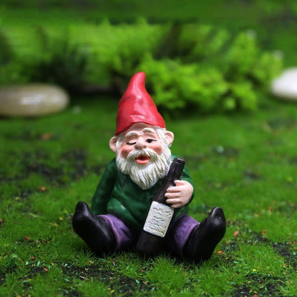 GnomeSway | Hilarische dronken tuinkabouters, plezier in de tuin, decoratieve set