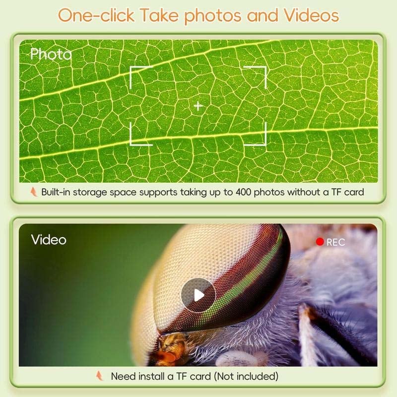 EduScope | Kinder Microscoop – Foto- & Video-opname, Educatief STEM-speelgoed