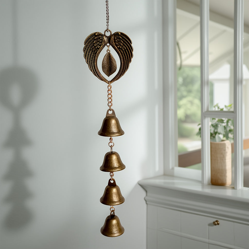 Chimlet | Metalen windgong voor binnen en buiten, hangende ijzeren decoratie voor de tuin of het terras
