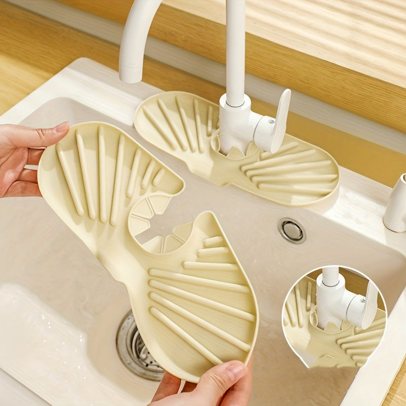 SinkGuard | Keuken Afdruipmat – Spatbestendige Waskom Beschermer & Opberger