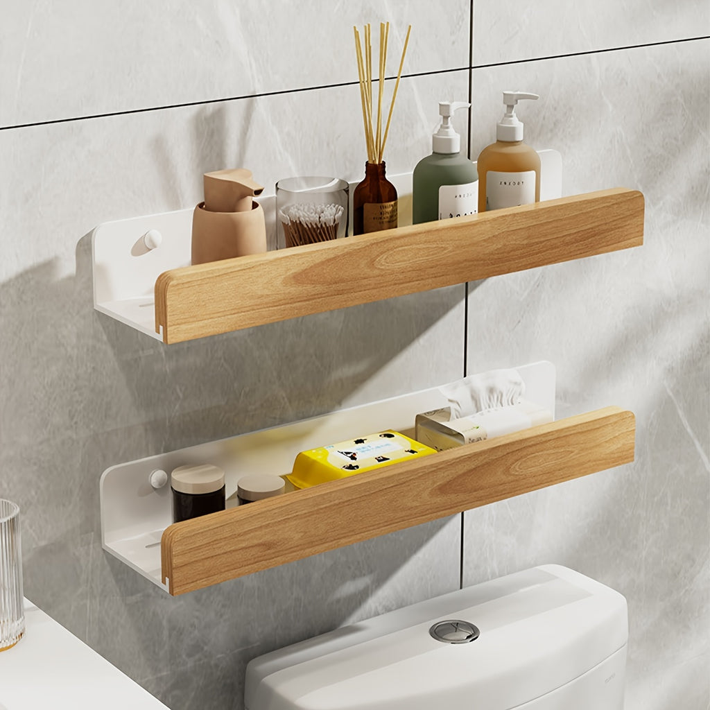 RustiRack | Opbergrek voor in de badkamer aan de muur - doucheruimtehouder zonder perforaties