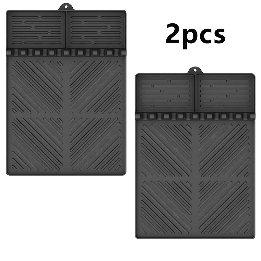 GriddleDock | Siliconen Grillgereedschapsmat voor Blackstone Grill, BBQ Grill Zijplank Mat
