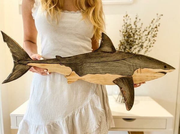 TideWood | Houten Oceaanornamenten – Kust- en Nautische Woondecoratie, Handgemaakte Driftwood-stijl