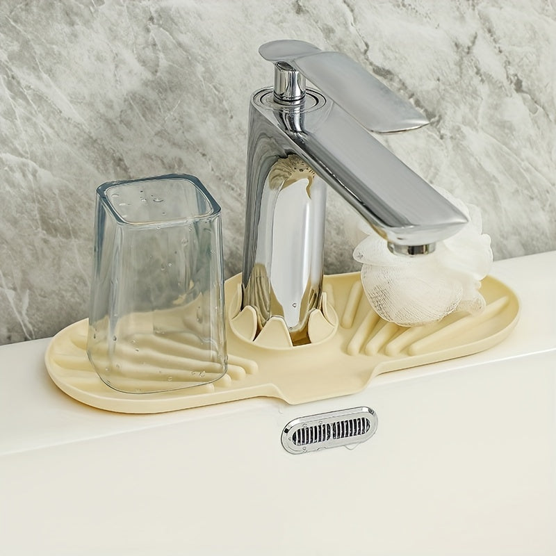 SinkGuard | Keuken Afdruipmat – Spatbestendige Waskom Beschermer & Opberger