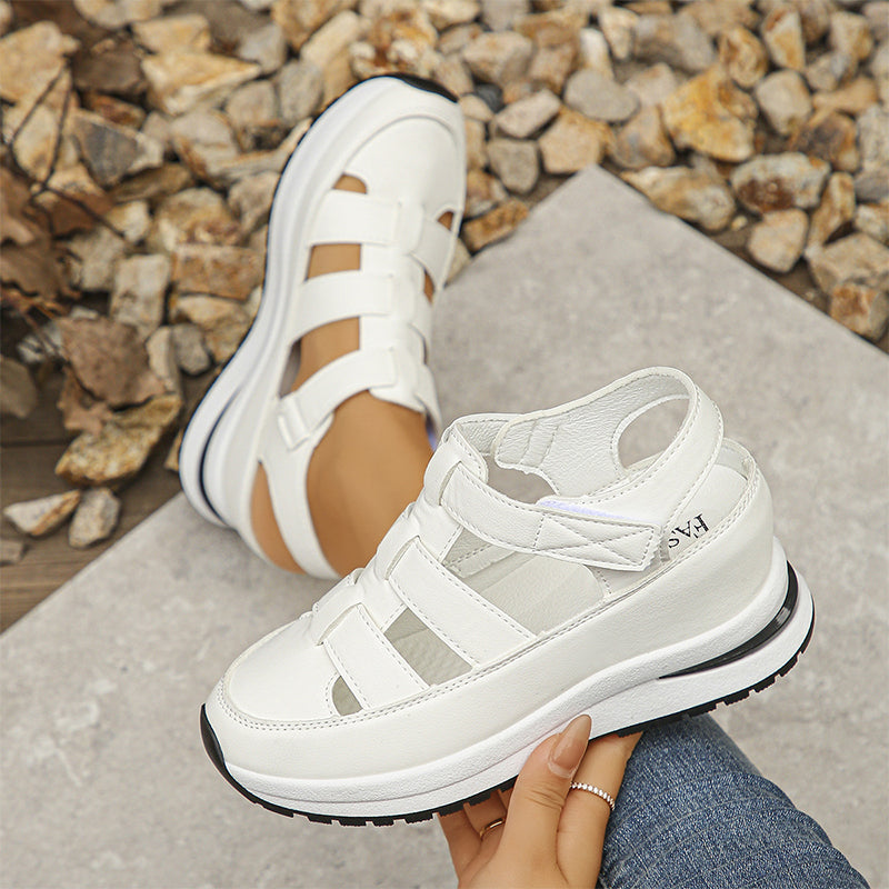 Calyra | Comfortabele Ondersteunende Sandalen – Verstelbare Klittenbandschoenen voor Wandelen