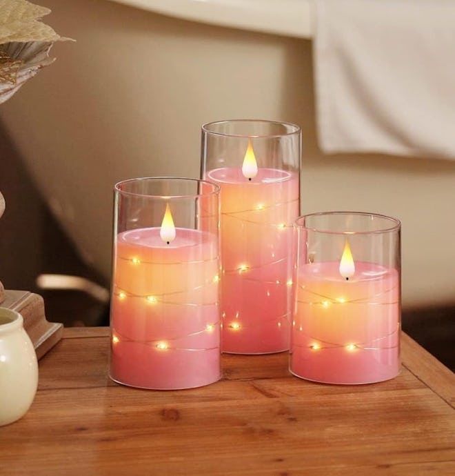 GlowReal | Realistische LED-kaarsen zonder vlam – decoratieve sfeerverlichting voor thuis, werkt op batterijen