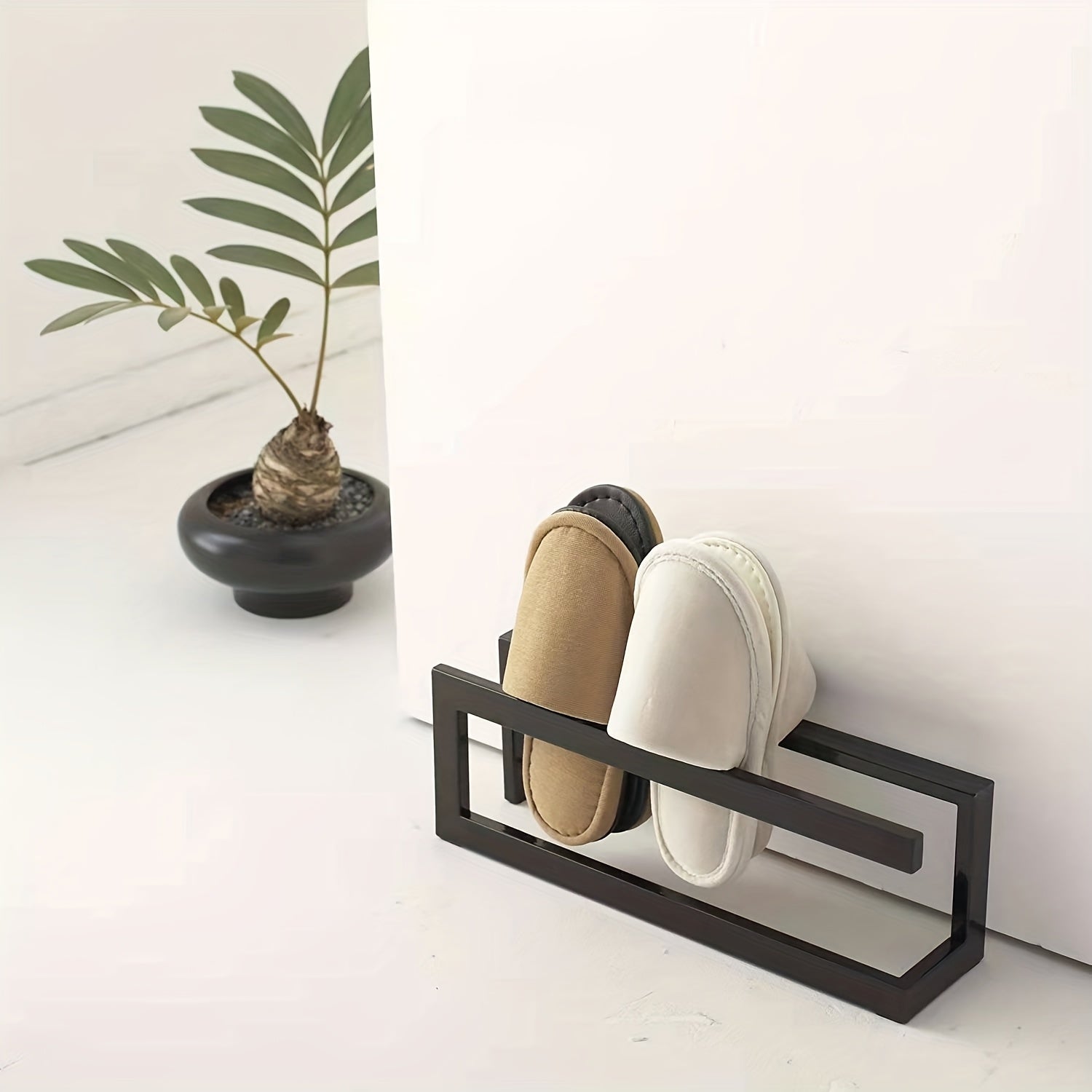 ShoeNest | Modern Vrijstaand Metalen Schoenenrek – Dubbeldeks Organizer
