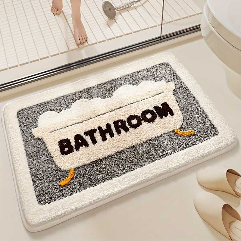 SplashMat | Zachte antislip badmat – sneldrogend, zeer absorberend badmat voor douche en bad