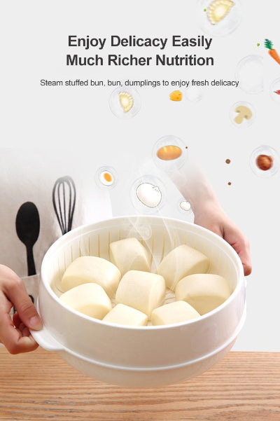 MicroChef | Magnetronstoompan voor snelle en gezonde maaltijden