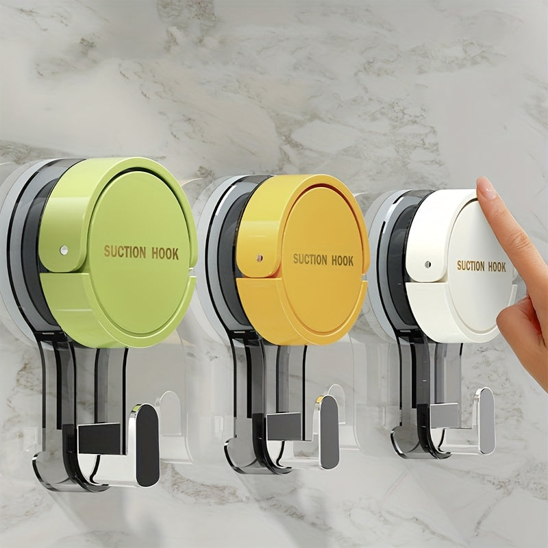 SecureHook | 3 sterke zelfklevende haken – multifunctioneel voor badkamer en keuken