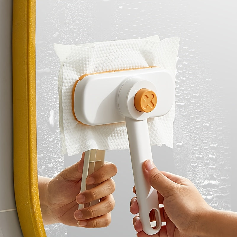 HygieMop | Roterende mop voor tissues en doeken – multifunctionele vloer-, wand- en tafelreiniger